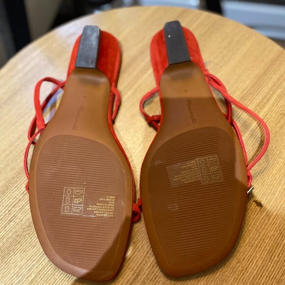 Madewell Maycie Asymmetric T-Strap Sandal - Picture 5 of 9